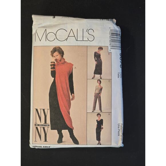 McCall's‎ 9076 NY NY Collection Dresses Top Tunic and Pants Uncut - Picture 1 of 3